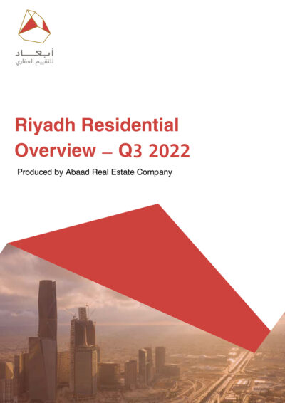 Riyadh Residential Land Overview -Q3 2022